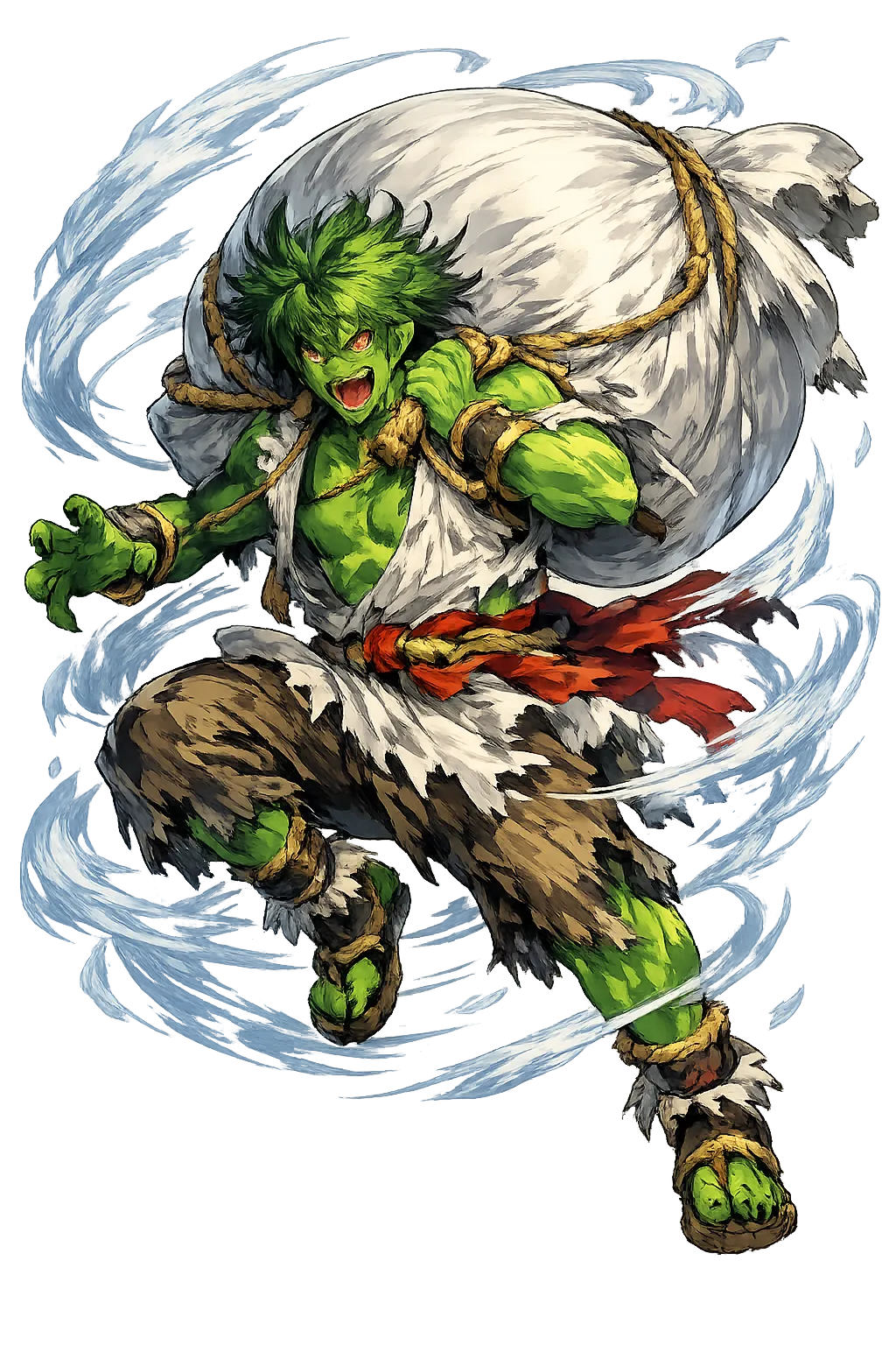 Fūjin mascot