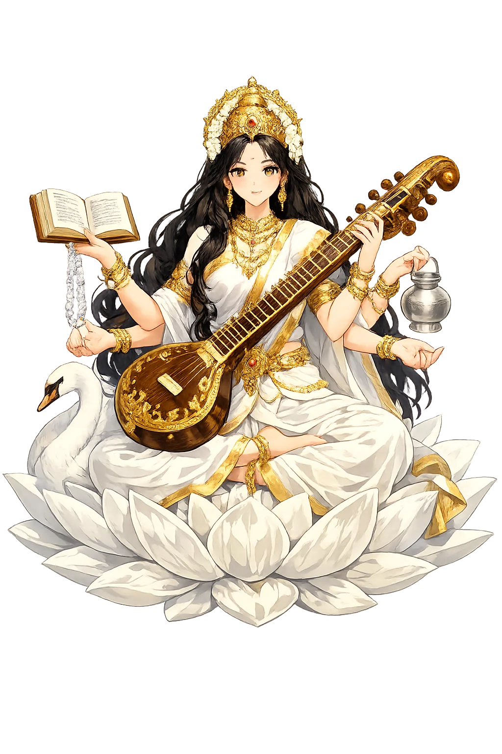 Sarasvatī mascot